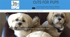 Desktop Screenshot of cutsforpups.com